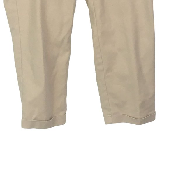 Chico's Women's Khaki So Slimming Crop Pants, size 1, 32 waist - Picture 3 of 9